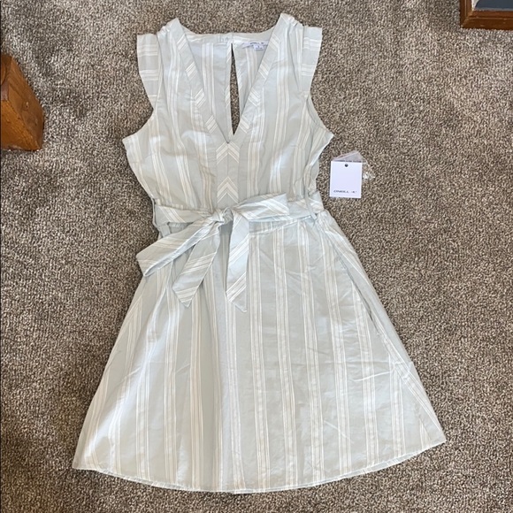 Striped Summer Pocket Dress - Picture 1 of 2